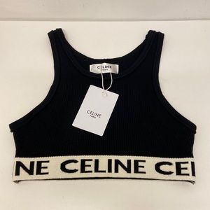 Logo Crop Top / Sports Bra Celine